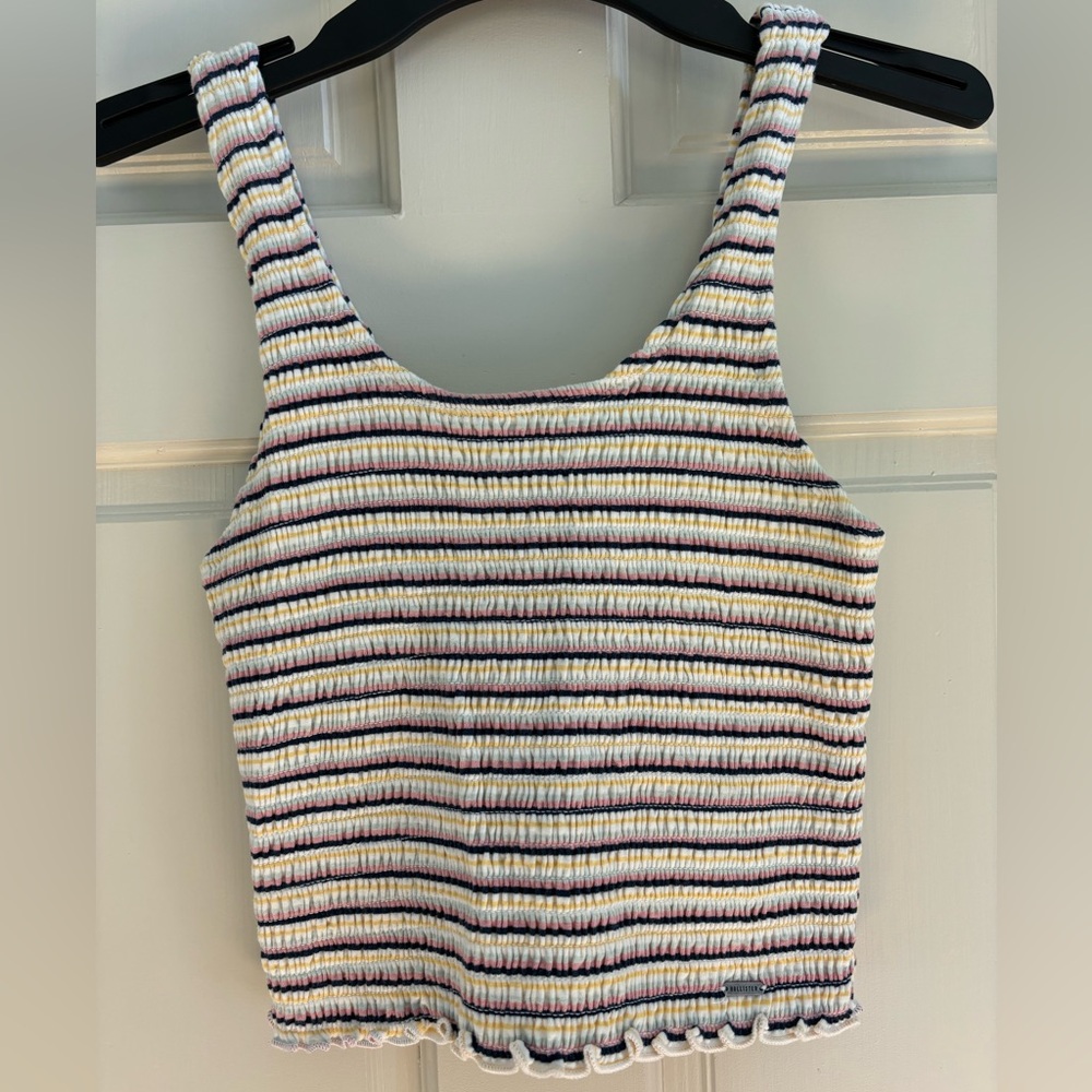 Like new! Hollister cropped tank top!